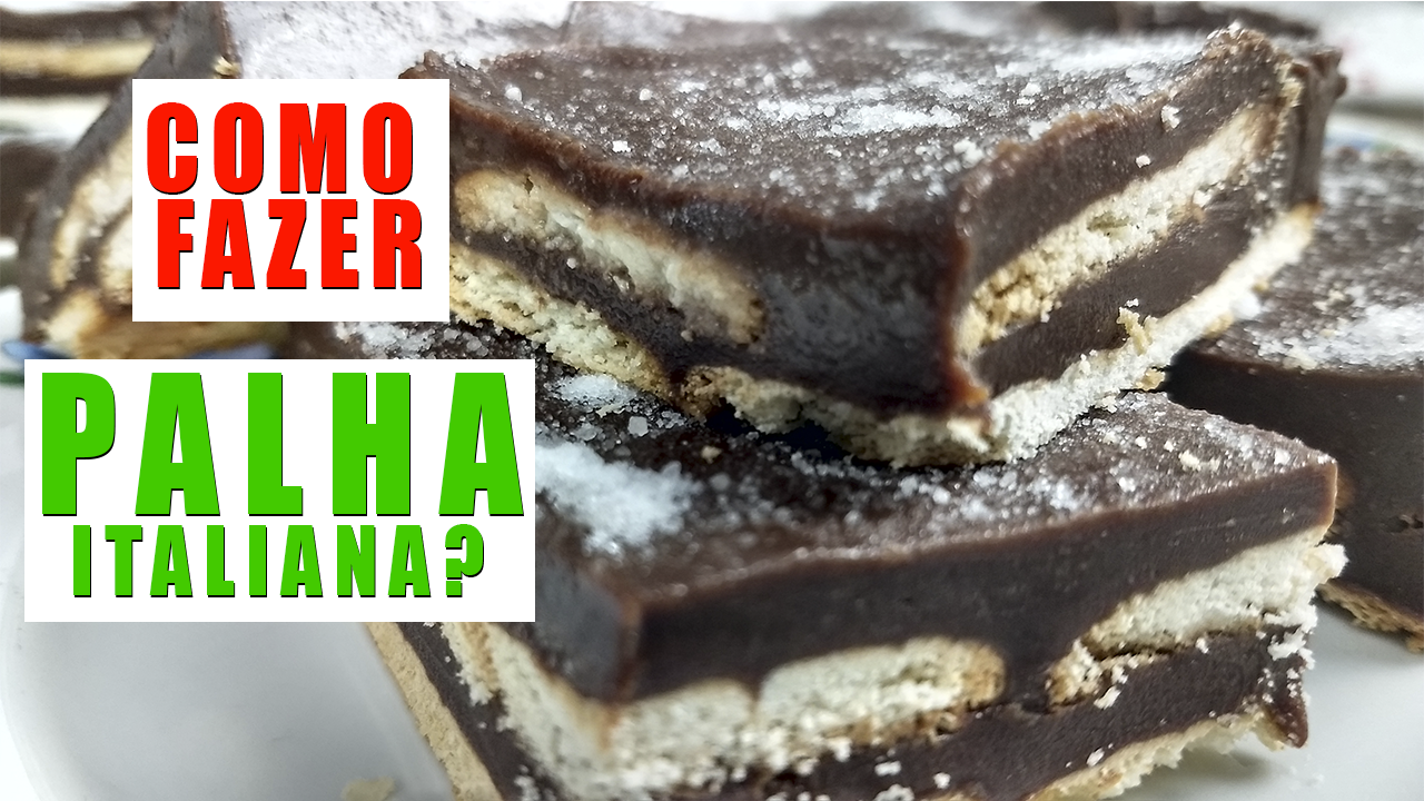 PALHA ITALIANA - Alfajor para vender com apenas 5 ingredientes | Receita fácil