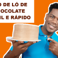 PÃO DE LÓ DE CHOCOLATE