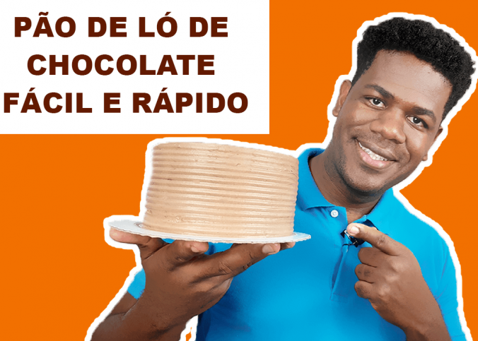 PÃO DE LÓ DE CHOCOLATE