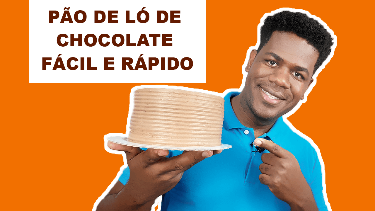 PÃO DE LÓ DE CHOCOLATE